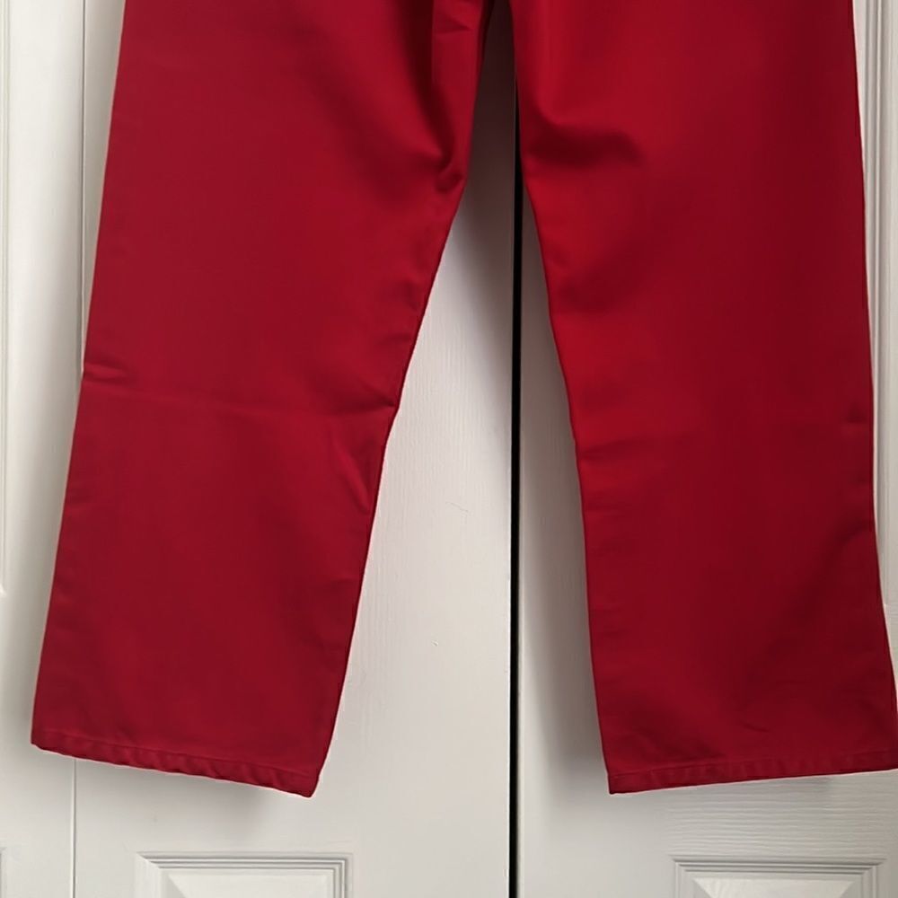 Gap Red High Rise Capris Size 6 - Picture 6 of 7